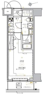 RELUXIA墨田八広【5階】の間取り