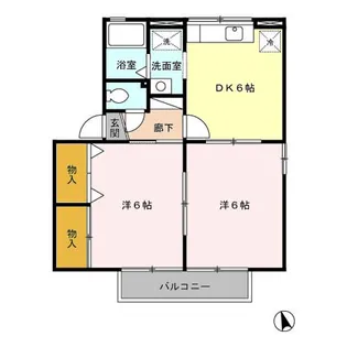 ルシード【1階】の間取り