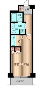 ガーデン目黒南【1階】の間取り