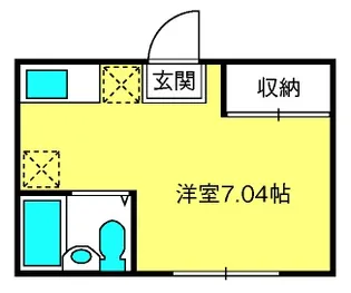 ラポーレ上尾【2階】の間取り