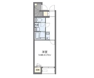クレイノ西大寺【1階】の間取り