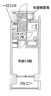 アヴァンツァーレ一番町【5階】の間取り