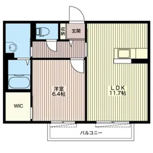 エトワール【1階】の間取り