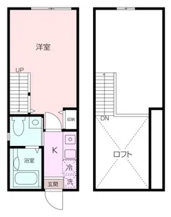 MKラピス辻堂【2階】の間取り