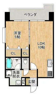 ヨシカワマンション高城【4階】の間取り