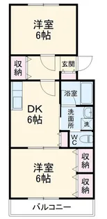 守屋ビル【2階】の間取り