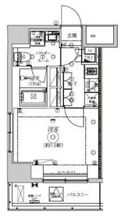セジョリ駒込西ヶ原【7階】の間取り