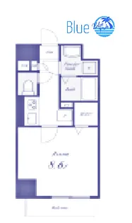 ライブロック湘南【7階】の間取り