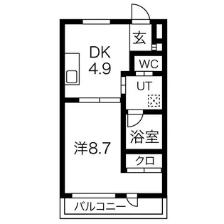 花たちばな館【2階】の間取り