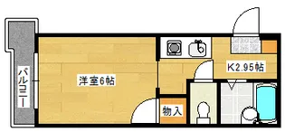 ハイム小川【3階】の間取り