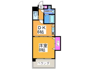 Estudio Abiko【3階】の間取り