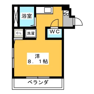 AU GRAND SOLEIL【3階】の間取り