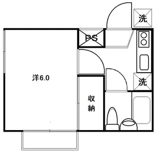 サンチェリーハイツ【3階】の間取り