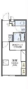 レオパレスサンフラワーIII【2階】の間取り