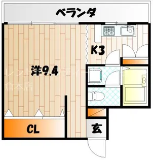 ACEビル【6階】の間取り