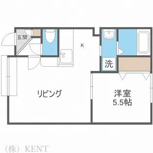 ベルツリー4・3【2階】の間取り