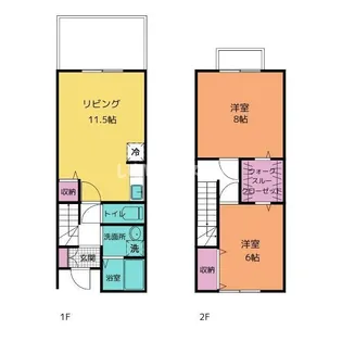 グランシャリオ F棟の間取り
