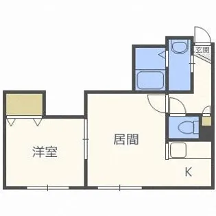BIOS菊水元町【2階】の間取り