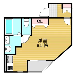 ブリゼ【5階】の間取り