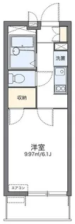 レオパレスホワイトヒルズ西生田【3階】の間取り