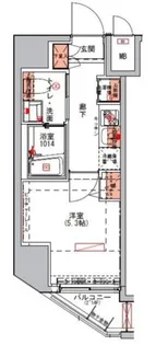 ハーモニーレジデンス山手大塚002【3階】の間取り