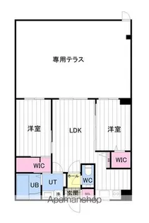 ONE YAMAHANA【1階】の間取り