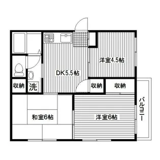 YKハイム【1階】の間取り