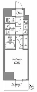 ACP Residence 西巣鴨【4階】の間取り