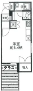 ウィンベルデュエット堀切菖蒲園【1階】の間取り