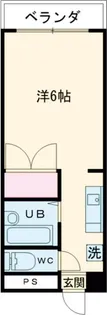メイプルコート【3階】の間取り