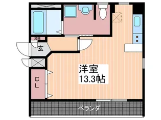 ディライト【4階】の間取り