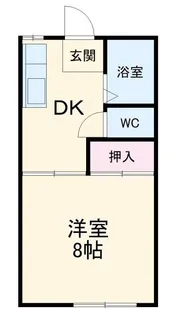 コートシルバー【1階】の間取り