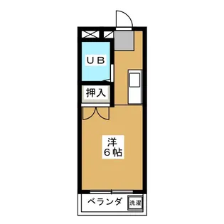 コーポ原田.【3階】の間取り