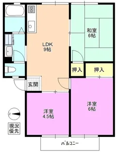 小松パレス【2階】の間取り