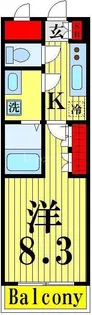 Sun Garden【1階】の間取り