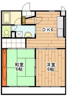 コルマール【1階】の間取り