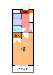 シャルマンシャンブル【3階】の間取り