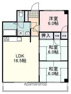 丸仲ビル【4階】の間取り