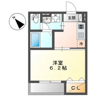 A.C.Grandage【1階】の間取り