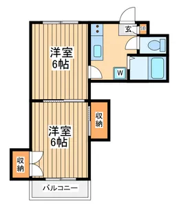 ブリックメゾン1.【4階】の間取り
