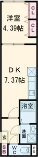 Respect Residence南台【1階】の間取り