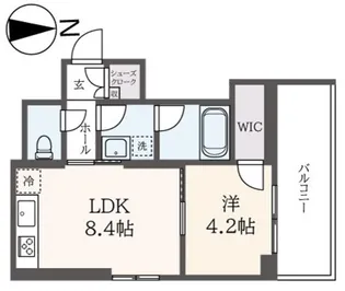 リラフォートアンドウ【3階】の間取り