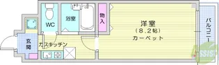 ブラントワール仙台木町【2階】の間取り
