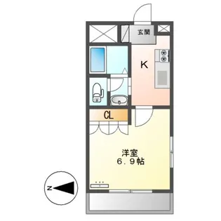 コーラルリーフ【2階】の間取り
