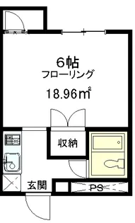 マイコート真宮【5階】の間取り