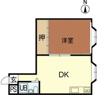ザ レジェンド【6階】の間取り