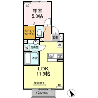 プロシード II棟【2階】の間取り