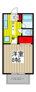 コモンズ【2階】の間取り