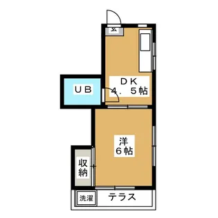ストークハイツ吉野【1階】の間取り