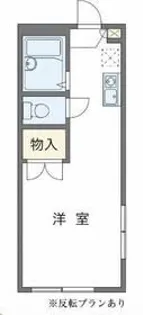 ハイツmika【1階】の間取り